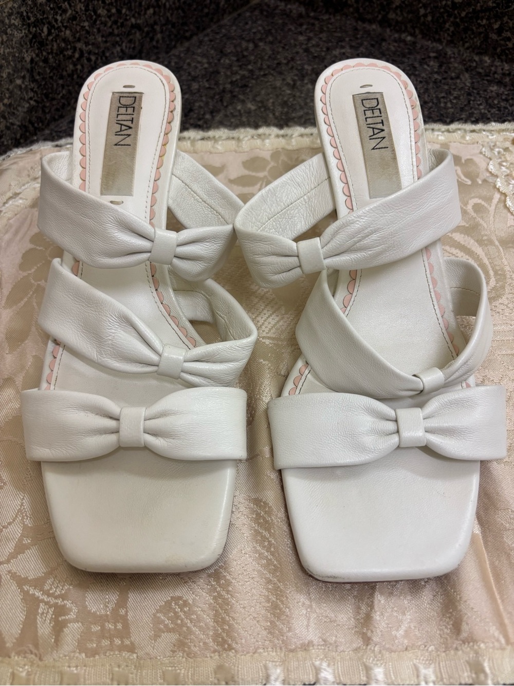 Deltan Buttery Soft Leather Sandals